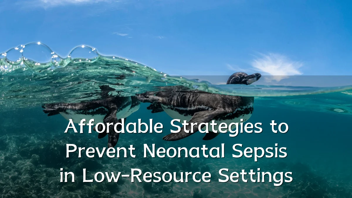 Affordable Strategies to Prevent Neonatal Sepsis in Low-Resource Settings