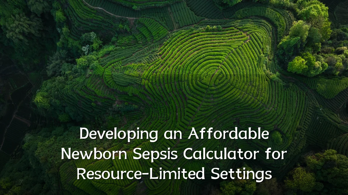 Developing an Affordable Newborn Sepsis Calculator for Resource-Limited Settings
