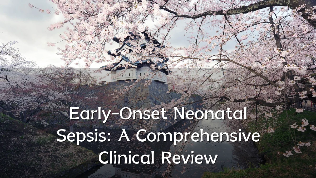 Early-Onset Neonatal Sepsis: A Comprehensive Clinical Review