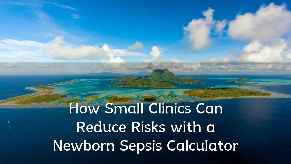 How Small Clinics Can Reduce Risks with a Newborn Sepsis Calculator