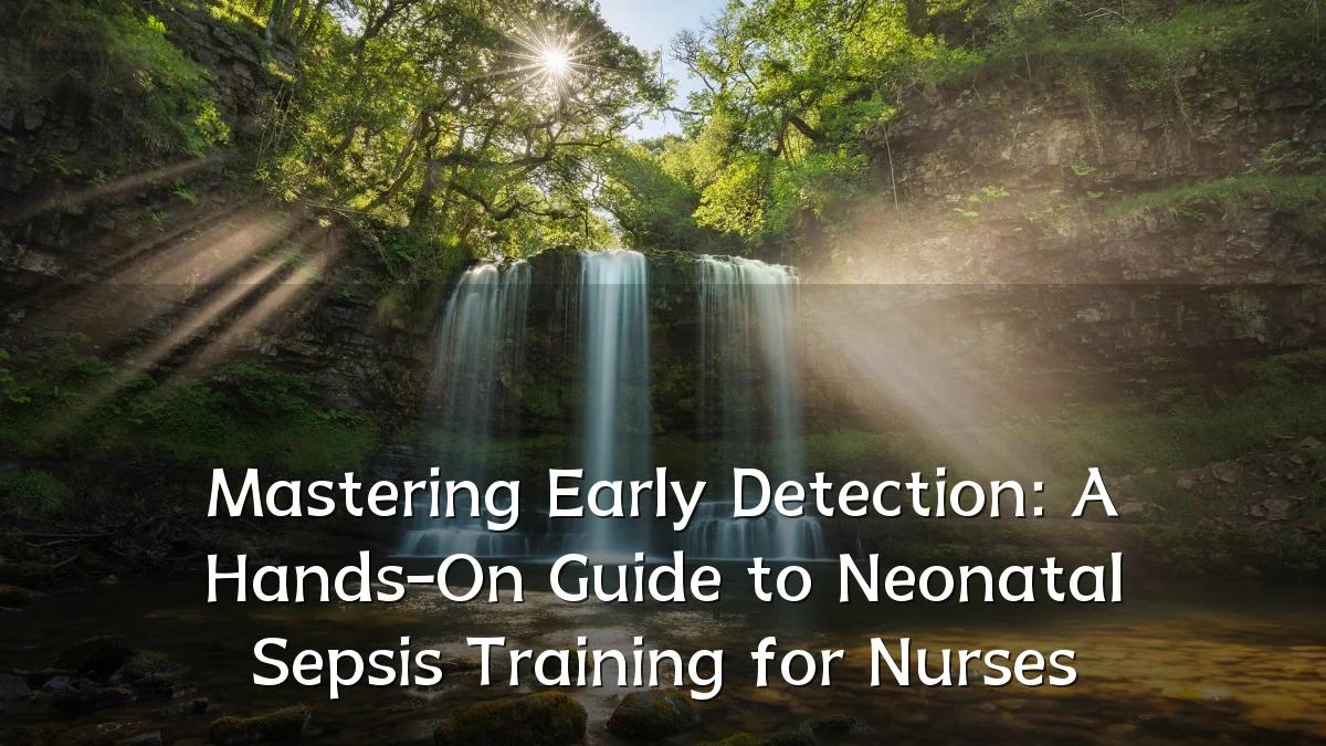 Mastering Early Detection: A Hands-On Guide to Neonatal Sepsis Training for Nurses