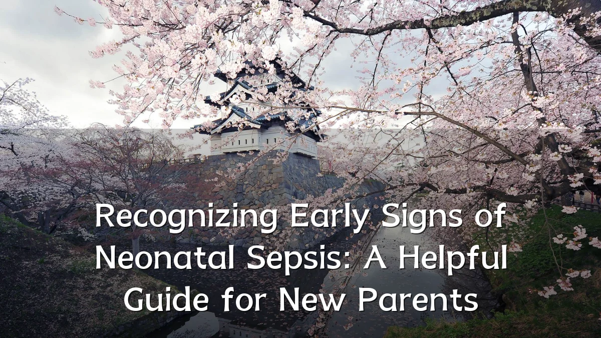 Recognizing Early Signs of Neonatal Sepsis: A Helpful Guide for New Parents