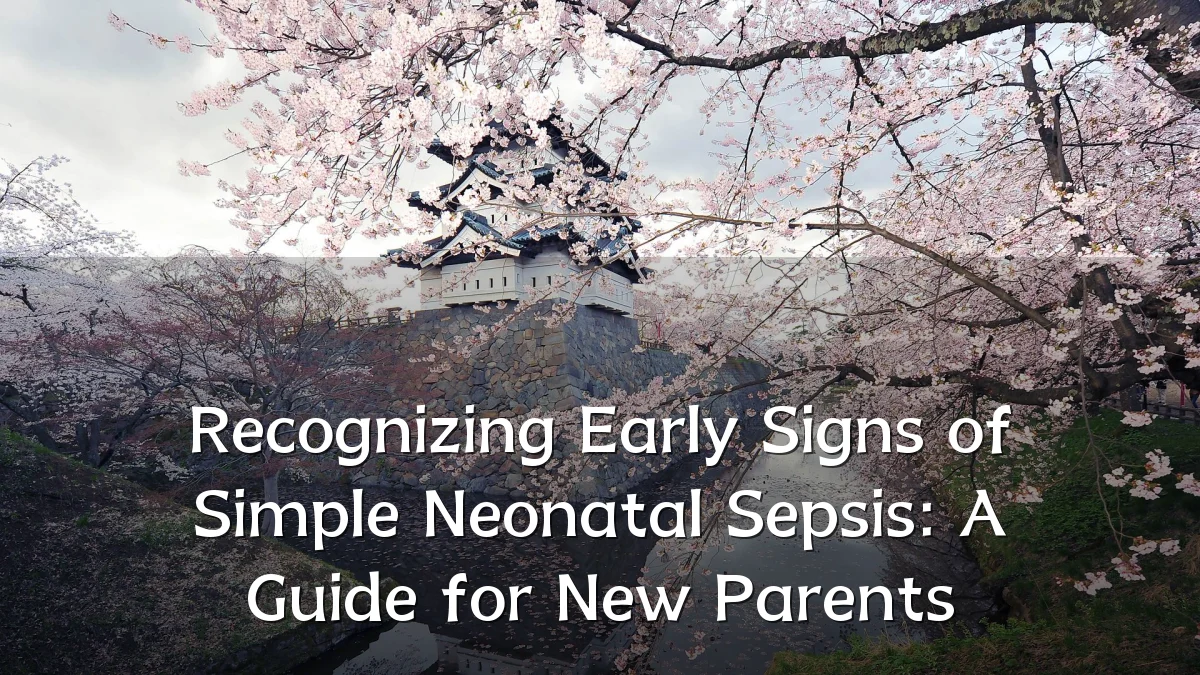 Recognizing Early Signs of Simple Neonatal Sepsis: A Guide for New Parents