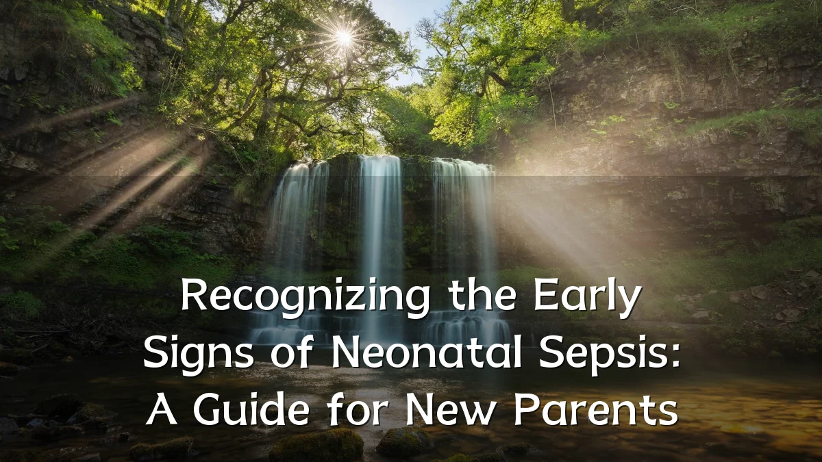 Recognizing the Early Signs of Neonatal Sepsis: A Guide for New Parents
