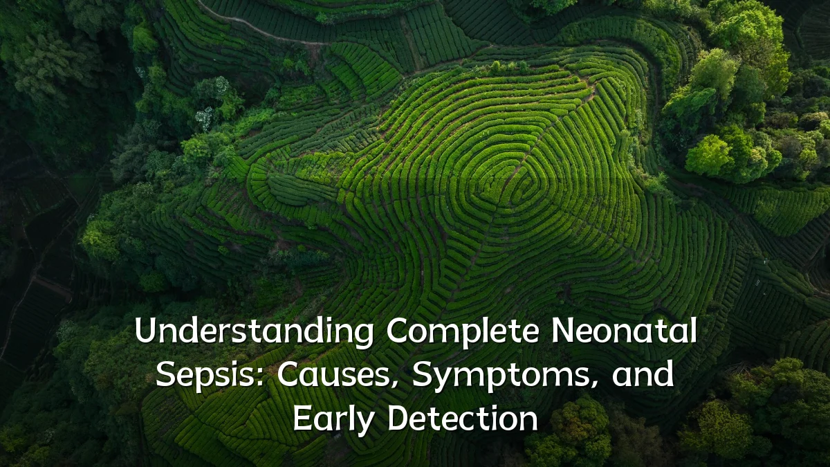 Understanding Complete Neonatal Sepsis: Causes, Symptoms, and Early Detection