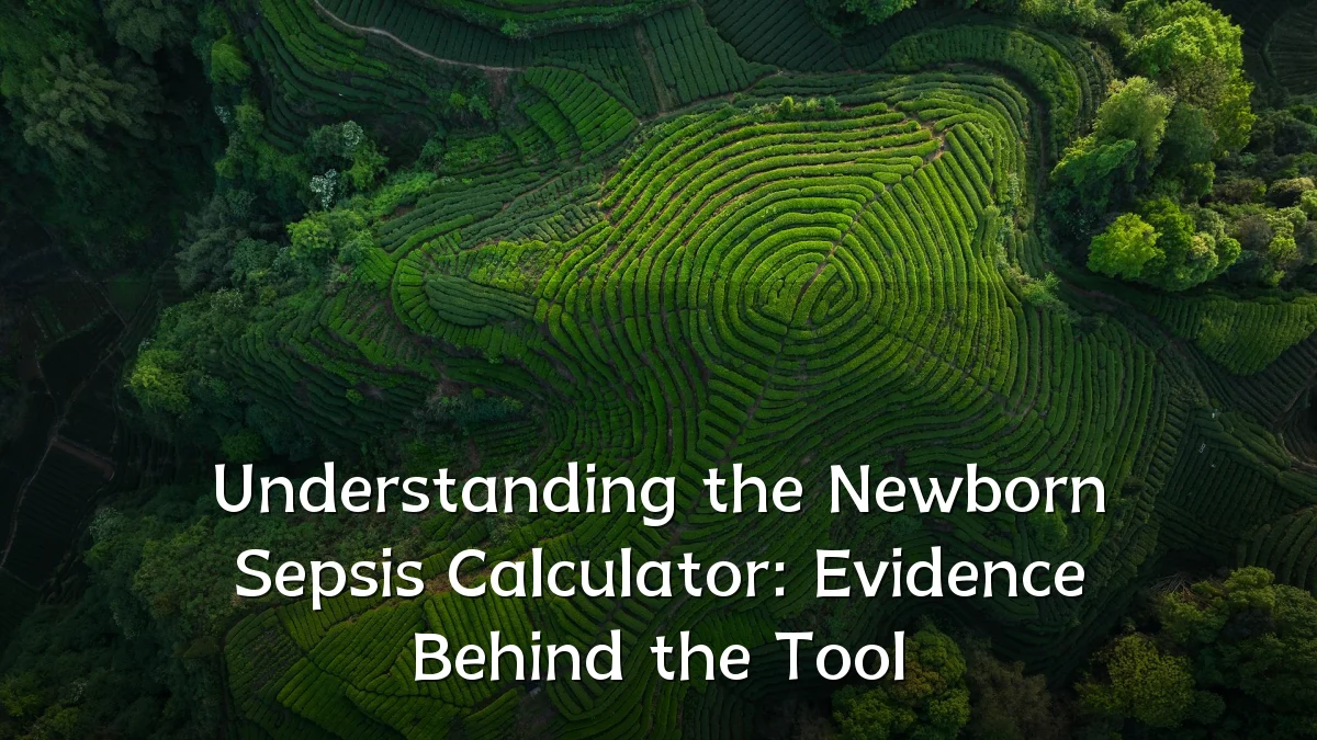 Understanding the Newborn Sepsis Calculator: Evidence Behind the Tool