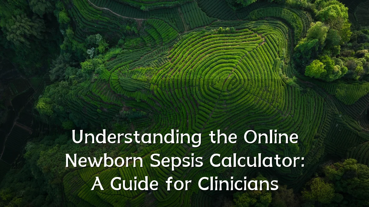 Understanding the Online Newborn Sepsis Calculator: A Guide for Clinicians
