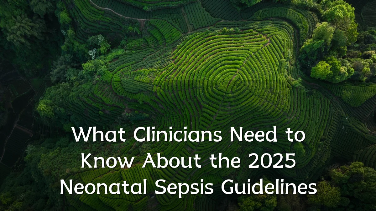 What Clinicians Need to Know About the 2025 Neonatal Sepsis Guidelines