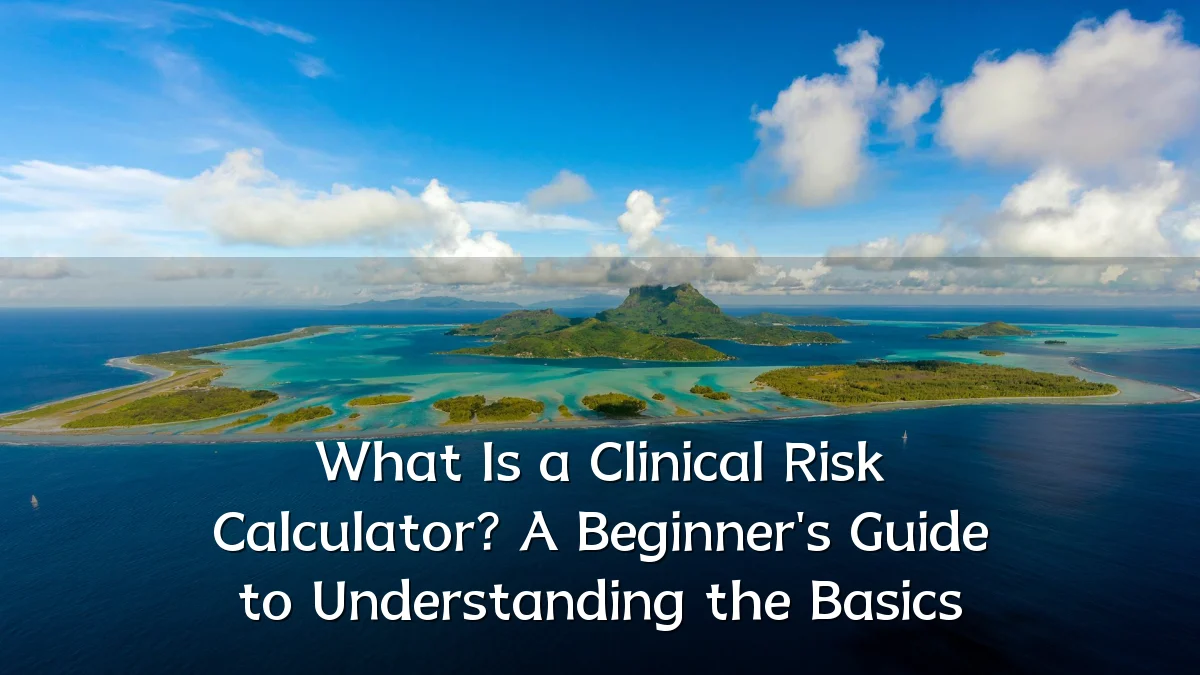 What Is a Clinical Risk Calculator? A Beginner's Guide to Understanding the Basics
