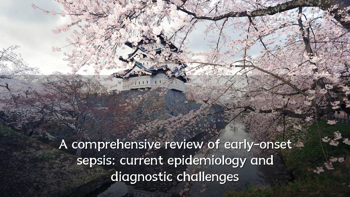 A comprehensive review of early-onset sepsis: current epidemiology and diagnostic challenges