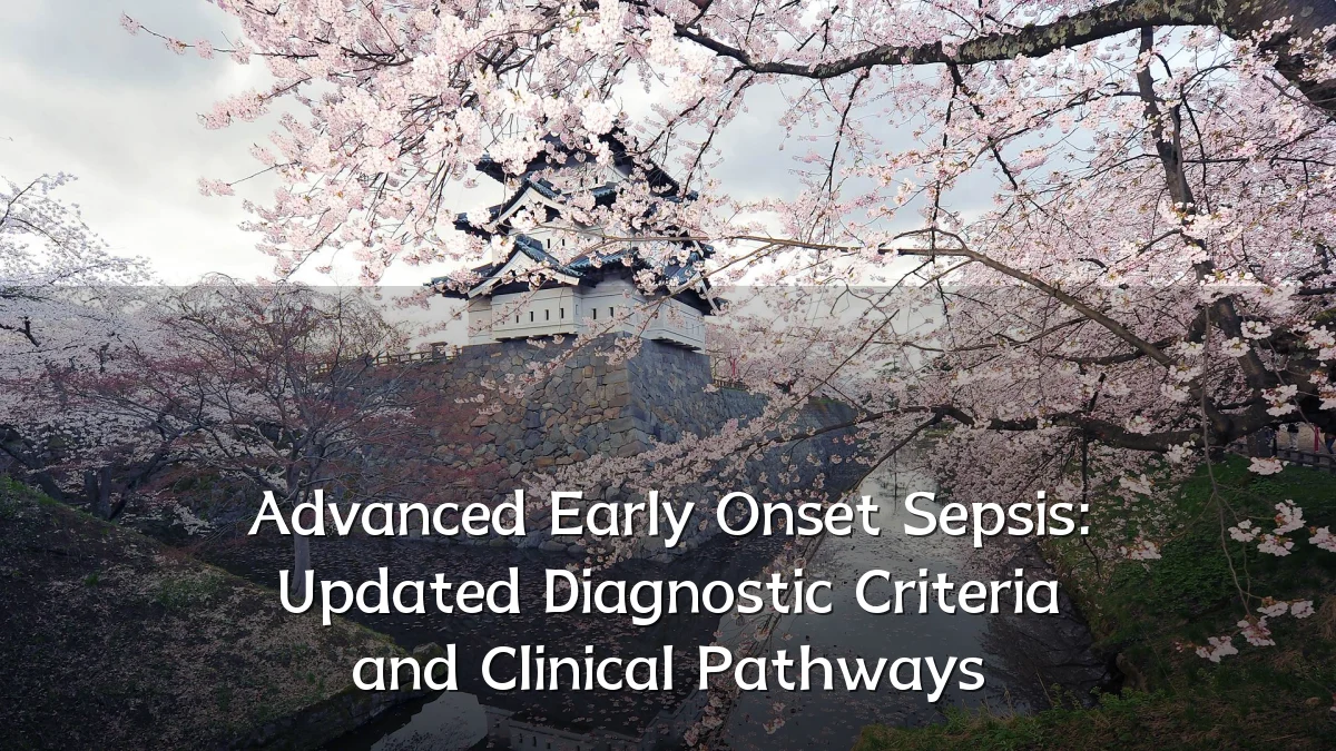Advanced Early Onset Sepsis: Updated Diagnostic Criteria and Clinical Pathways