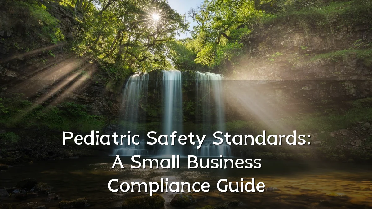 Pediatric Safety Standards: A Small Business Compliance Guide