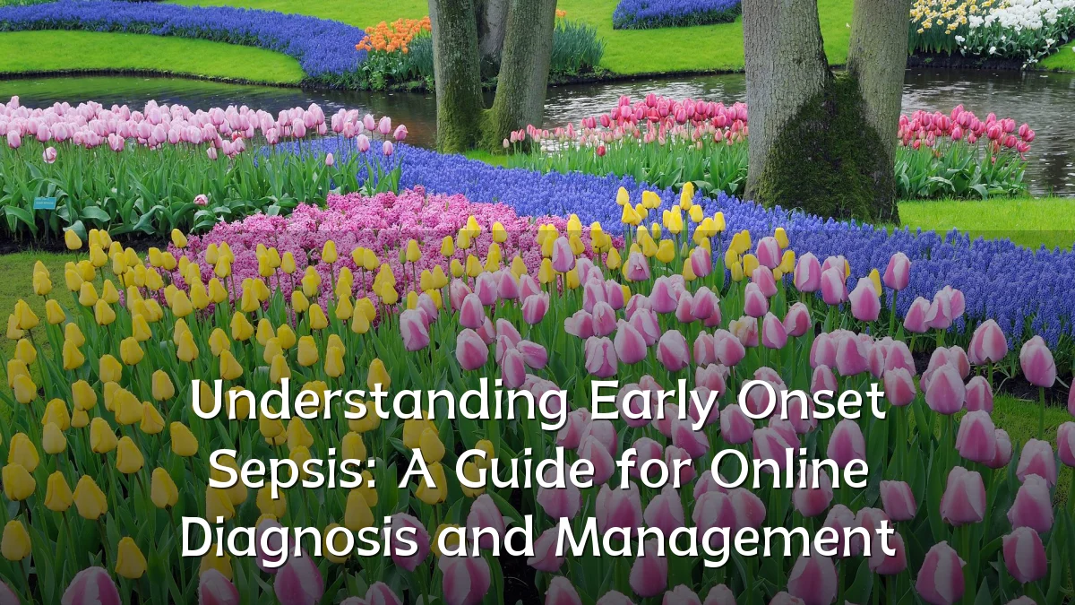 Understanding Early Onset Sepsis: A Guide for Online Diagnosis and Management