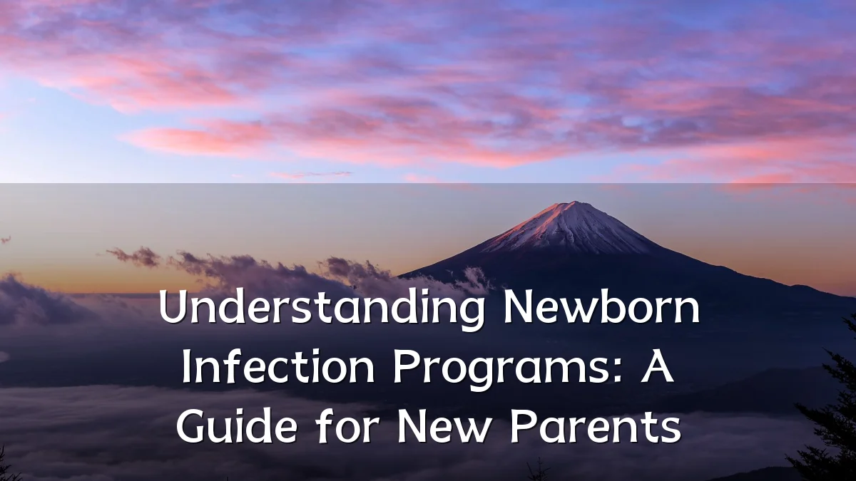 Understanding Newborn Infection Programs: A Guide for New Parents